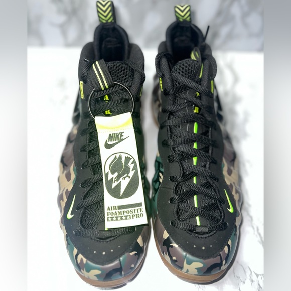 nike air foamposite pro army camo